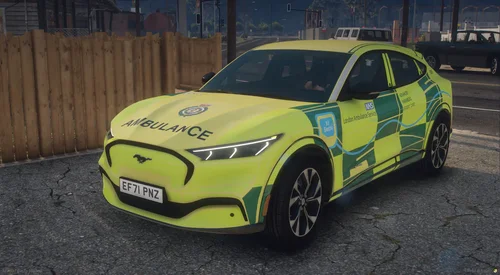 More information about "London Ambulance Mustang Mach E Urgent Response Car"