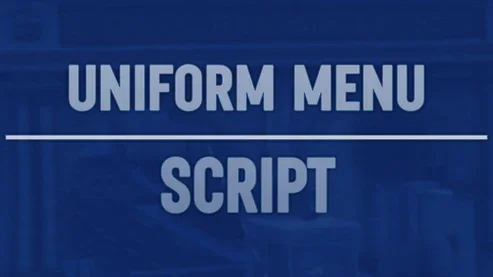 More information about "Moddex Uniform Menu"