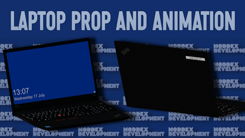 More information about "Laptop Prop, Animation & Script"