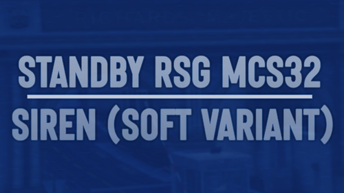 More information about "Standby RSG MCS32 Siren (Cone Speaker)"