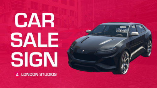 More information about "Car Sale Sign"