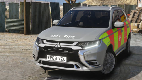 More information about "Crown Workshop -  London Fire Brigade 2019 Mitsubishi Outlander Drone Car"