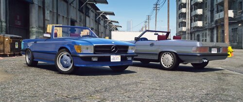 More information about "GCM - Mercedes Benz 500 SL 1985 + AMG"