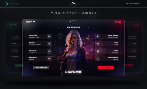 More information about "Codem multi-character"