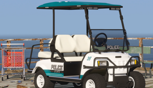 More information about "Trooper Corentin  - Police Golf Cart"
