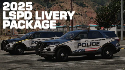 More information about "JA Designs - 2025 LSPD Livery Package"
