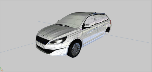 More information about "[RARE] James Radley 2013 Peugeot 308SW DEV"