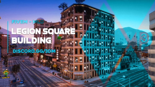 More information about "Legion Square Building | 3DMarket"