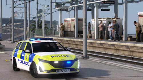 More information about "Moddex Development - British Transport Police 2022 Peugeot 308"