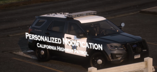 More information about "Personalized Modifications - 2022 California Highway Patrol Pack SAHP/CHP"