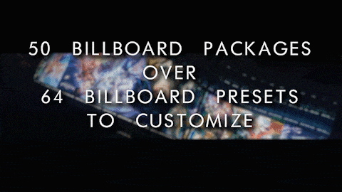 More information about "Billboard 50 Package - Animated Screens"