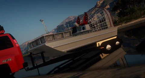 More information about "Reb's Designs - Air Boat with Trailer"