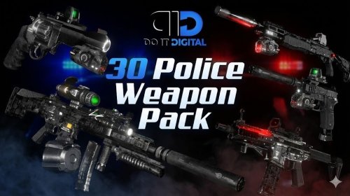 More information about "DoItDigital - 30 POLICE Weapon Pack"