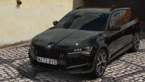 More information about "[ELS] Devon & Cornwall Police 2023 Unmarked Skoda Superb Roads Policing"