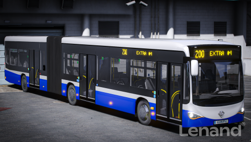 More information about "Benefactor Raro Articulated City Bus"