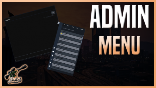 More information about "Admin Menu Script | snipe |"