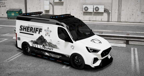 More information about "GXD - Bravado Blackline Van - US Police"