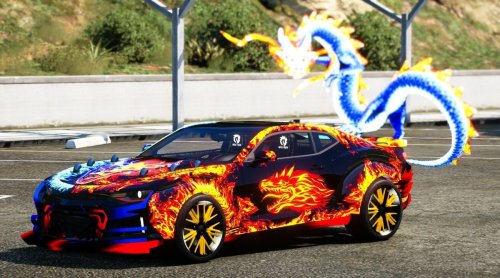 More information about "Camaro Glowing Livery and 3D Animation | CaRot Designs"