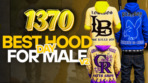 More information about "Hood Day Outfits IRL V2 + 100 textures."
