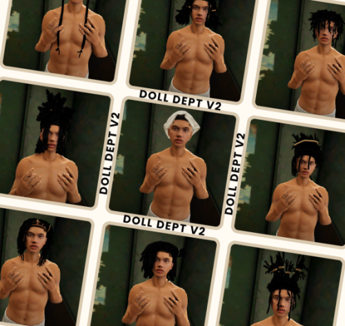 More information about "Male Hair Pack V2"