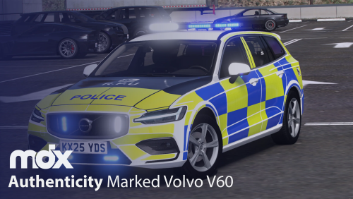 More information about "2025 Marked Traffic Volvo V60"